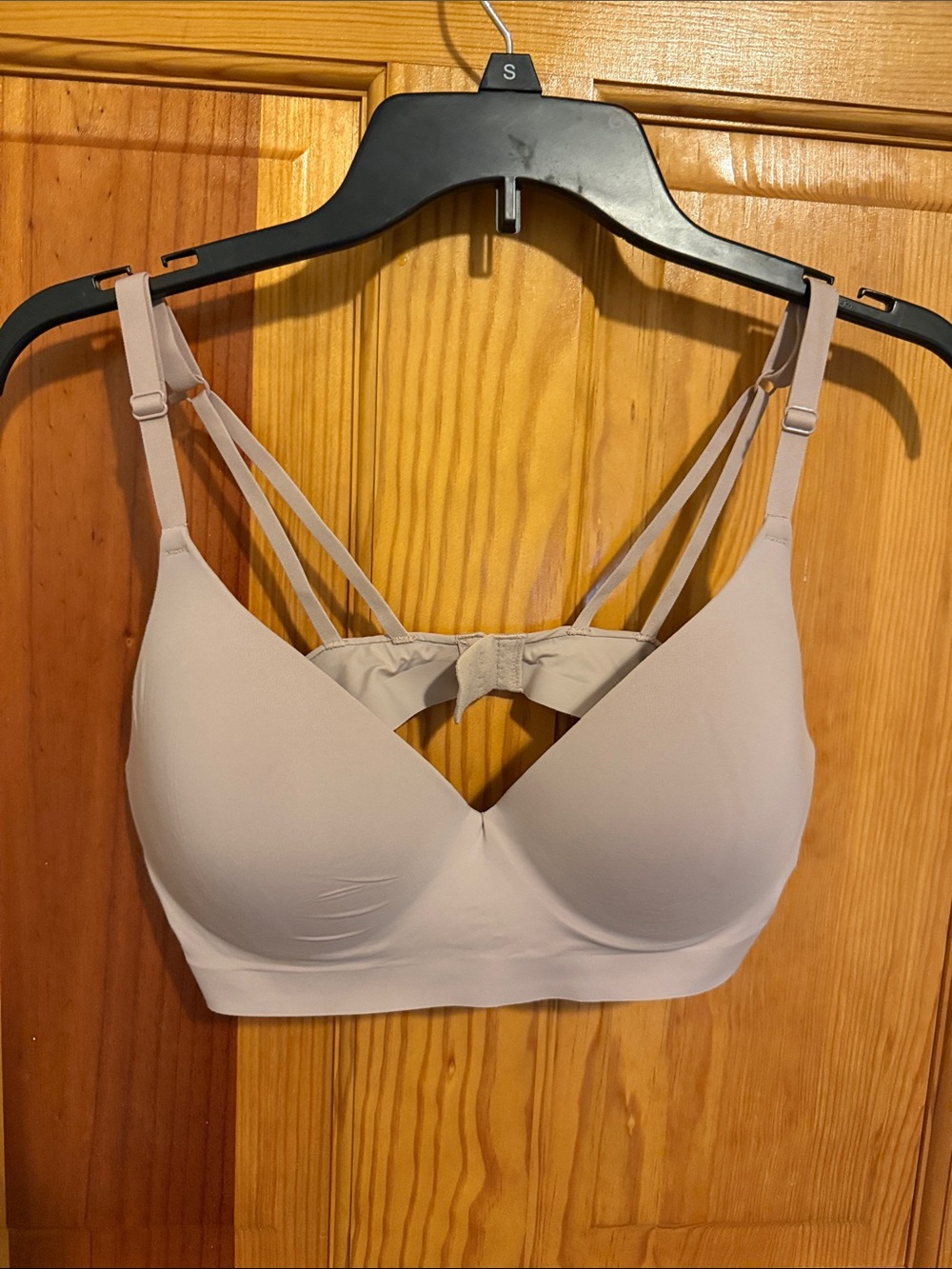 Maidenform Strappy Seamless Padded Bralette - Light Taupe